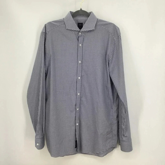 Boss Hugo Boss Men’s T-Swain Tailored Slim Fit Button Down L/S Shirt - Picture 4 of 9